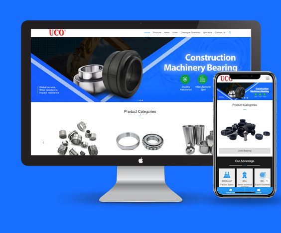 軸承廠家外貿網(wǎng)站建設-中英雙語響應式網(wǎng)站設計